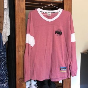 PINK long sleeved loose top